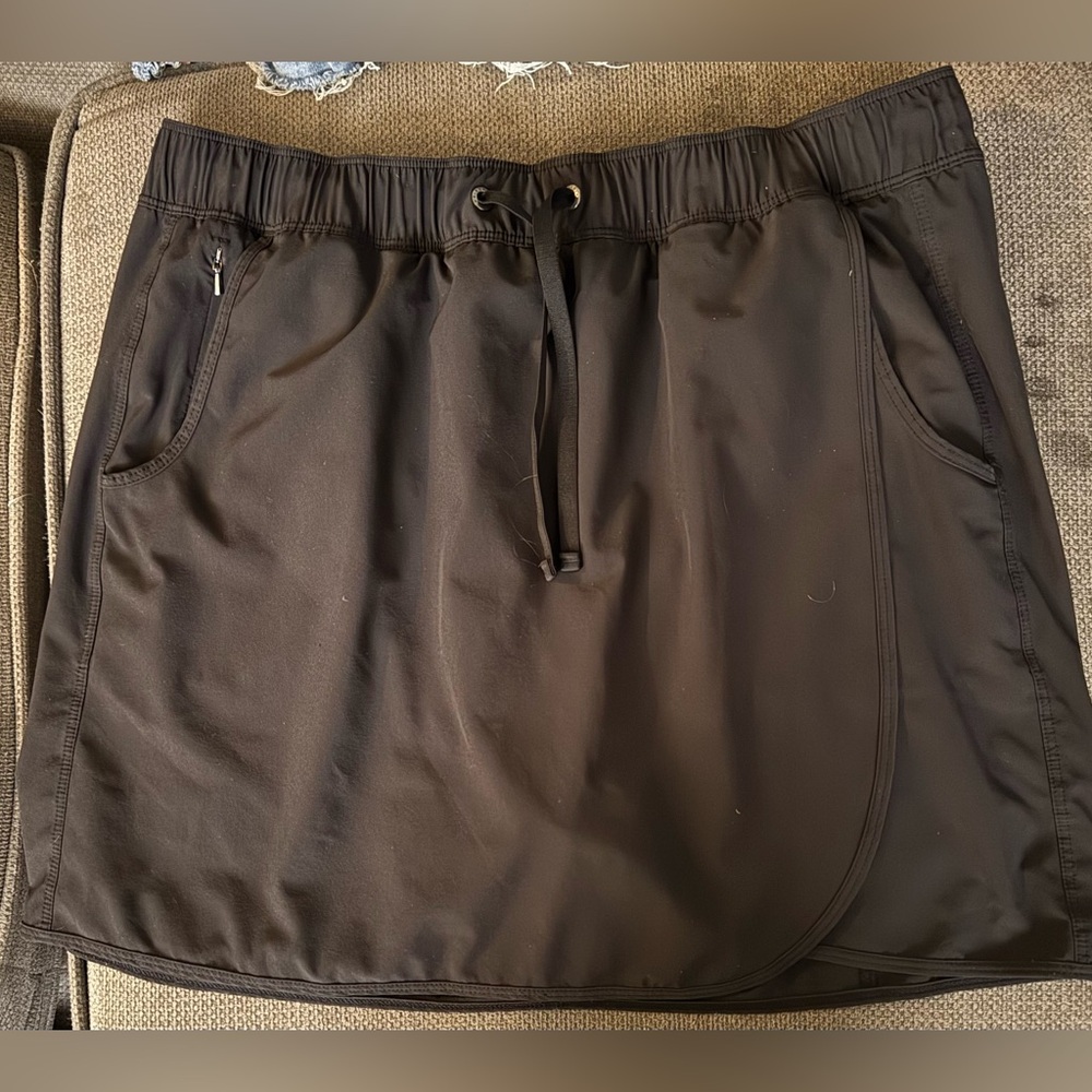 PATAGONIA, black skirt, SIZE XL